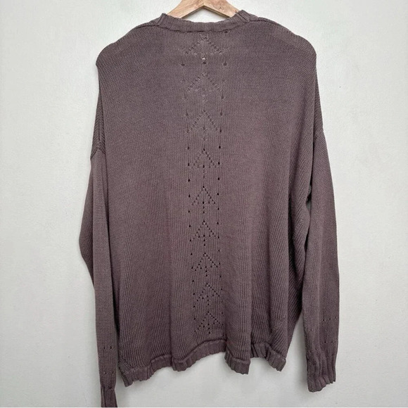 Tentree Womens Medium Anoba Open  Cotton Cardigan - Picture 15 of 15